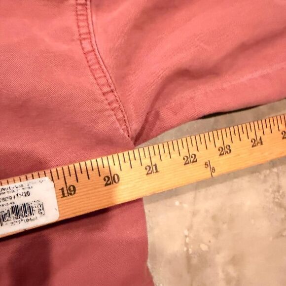 Anthropologie Pink Utility Jacket XS Cropped Cotton Blend Moto Style Lightweight - Picture 3 of 7